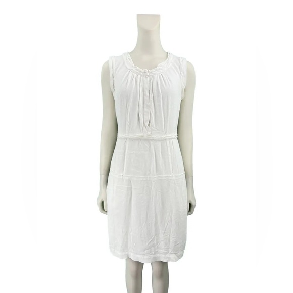 Burberry Brit Gray White Knee Length Mini Dress US Size 4
